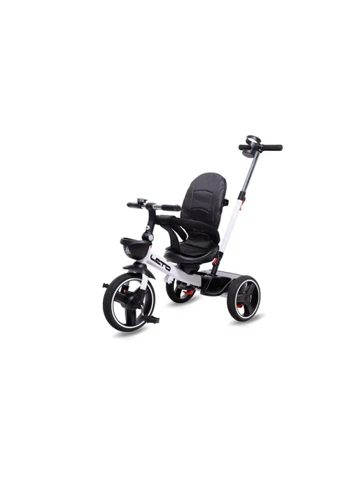 LTBIKE Велосипед трёхколёсный детский LETO, 10 8 PU, черный, фото 5