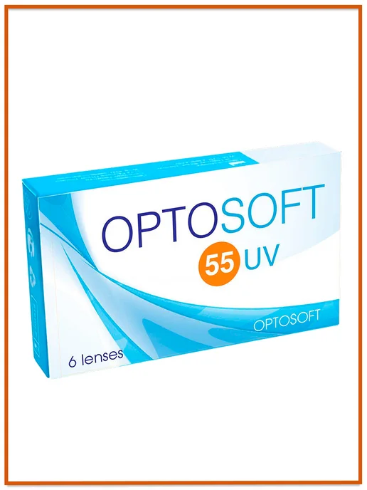 OPTOSOFT Контактные линзы 55 UV 8.6 6 шт -4.00, 6 шт, фото 3