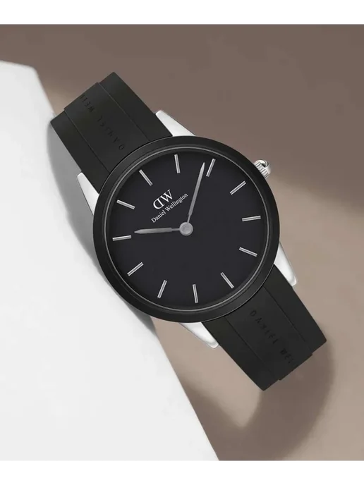 Daniel Wellington Наручные часы Iconic DW00100436, черный, фото 3