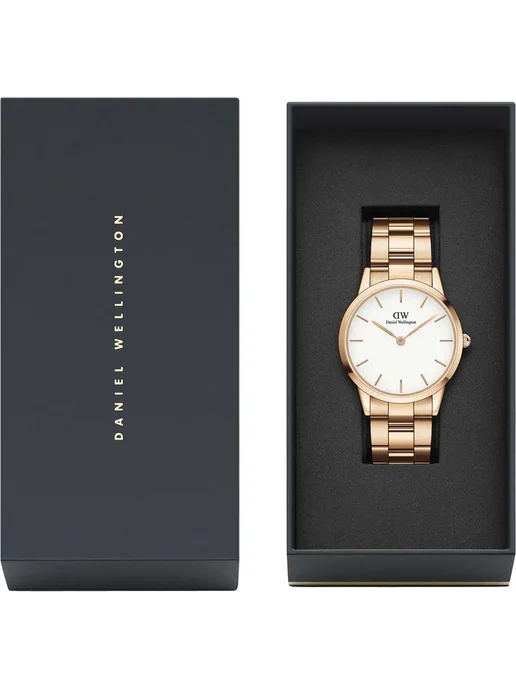 Daniel Wellington Наручные часы Iconic DW00100343, желтый, фото 7