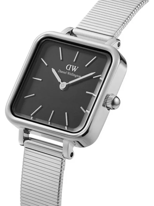 Daniel Wellington Часы наручные Quadro DW00100522 оригинал, серый, фото 2