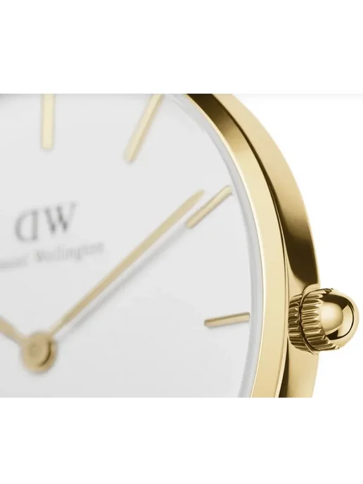 Daniel Wellington Часы наручные Petite DW00100552 оригинал, желтый, фото 2