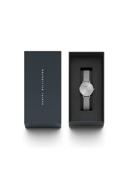 Daniel Wellington Часы наручные Petite DW00100469 оригинал, серый, фото 4