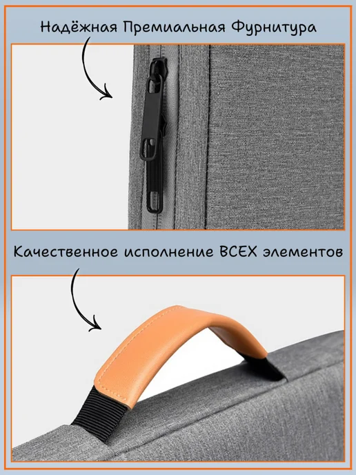 WINBAGS Сумка для ноутбука 14, 15, 15.6, 17 дюймов, вариант, фото 7