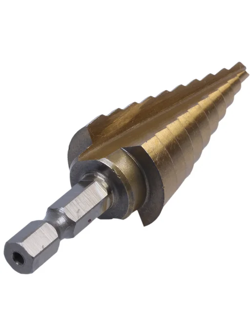 无品牌 4-22MM HSS 4241 Шестигранные титановые конические сверла для…, титан, фото 6