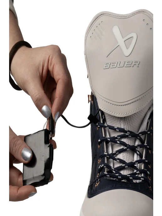 Bauer Коньки c подогревом S25 RADIANT HEATED SKATE SR R, синий, фото 7