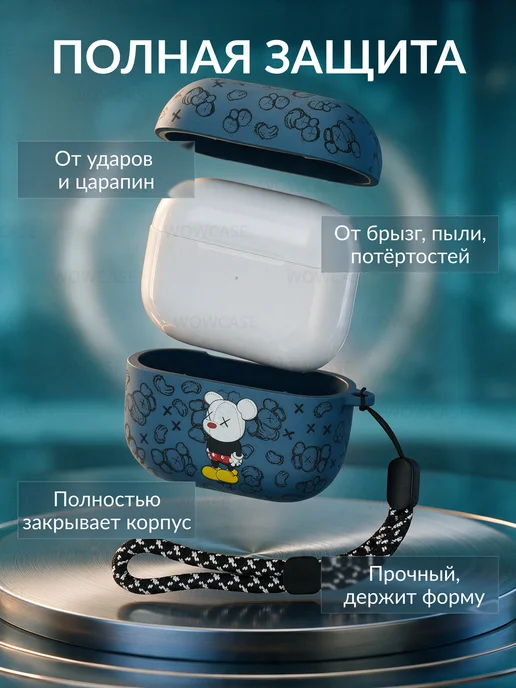 LUXO Чехол для Airpods Pro 3 с карабином, вариант, фото 3