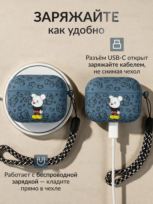 LUXO Чехол для Airpods Pro 3 с карабином, вариант, фото 4