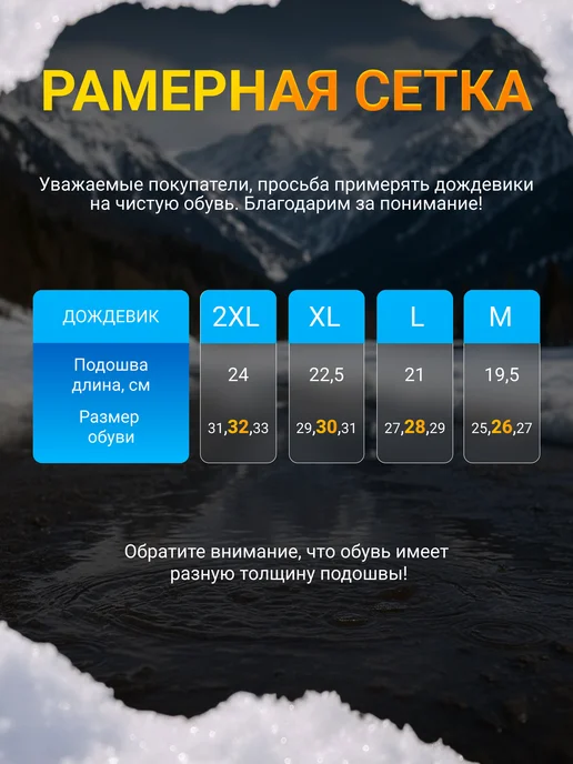 dokotrend Дождевики для обуви детские, синий, фото 6