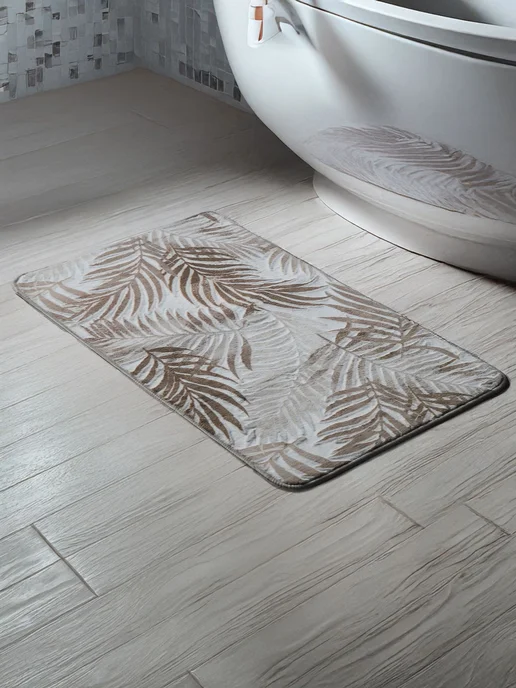 SoftCarpet Коврик для ванной и туалета CHUKMA 0,5х0,8+0,5х0,5, вариант, фото 4