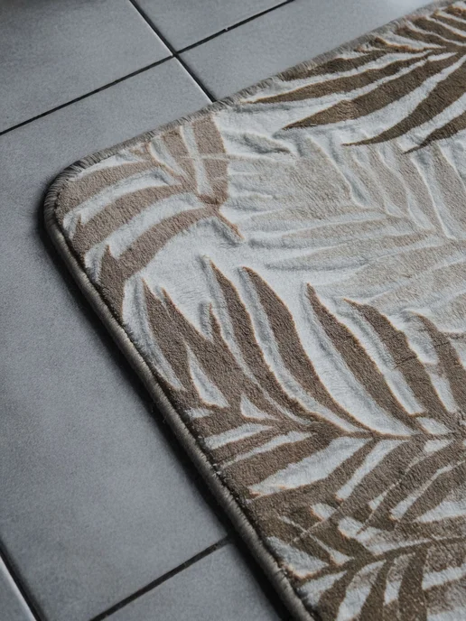 SoftCarpet Коврик для ванной и туалета CHUKMA 0,5х0,8+0,5х0,5, вариант, фото 5