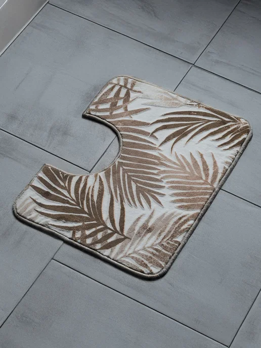 SoftCarpet Коврик для ванной и туалета CHUKMA 0,5х0,8+0,5х0,5, вариант, фото 7