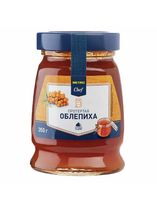 Прод-Акшн Облепиха протертая с сахаром, 350г, 350 г