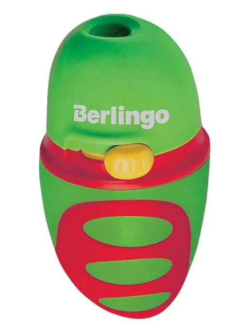 Berlingo 1шт. Точилка Riddle 1 отверстие, контейнер, ассор, 1 шт, фото 2