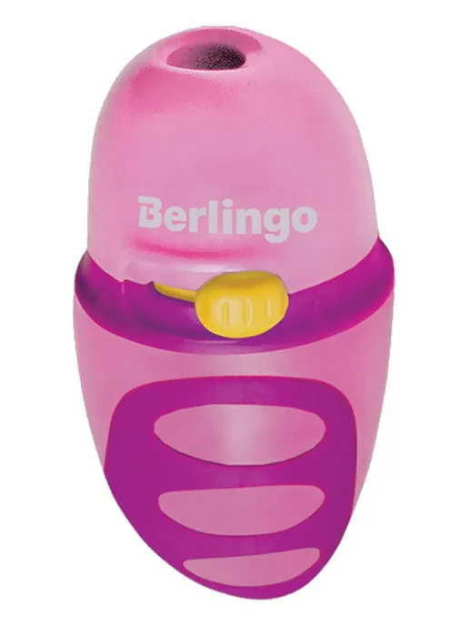 Berlingo 1шт. Точилка Riddle 1 отверстие, контейнер, ассор, 1 шт, фото 3