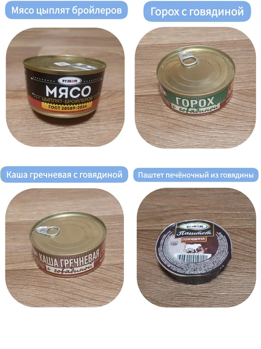 Сухой паёк туристический, армейский, ИРП до 20.01.2028, вариант, фото 2