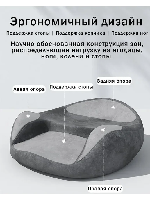 Подушка для медитации, йоги и уединенного занятия, вариант, фото 6