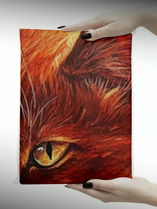 PrintyFull Панно тканевое 150x100 см Кот, рыжий, 150x100 см, фото 5