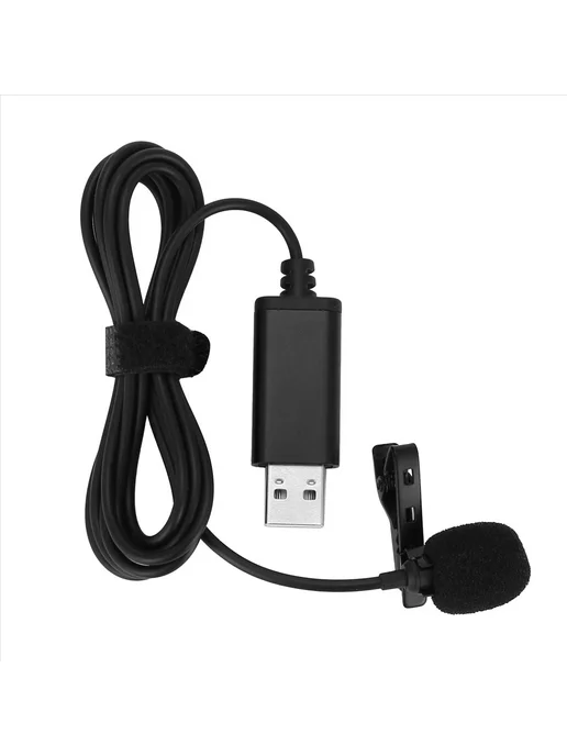 无品牌 Универсальный USB-петличный микрофон с клипсой, компьютерный…, вариант, фото 2