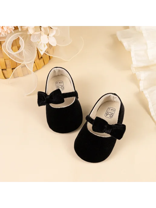 Kidsun Пинетки для новорожденных, черный, фото 5
