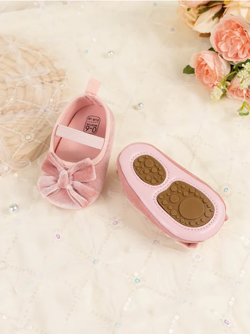 Kidsun Пинетки для новорожденных, розовый, фото 2