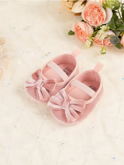 Kidsun Пинетки для новорожденных, розовый, фото 3