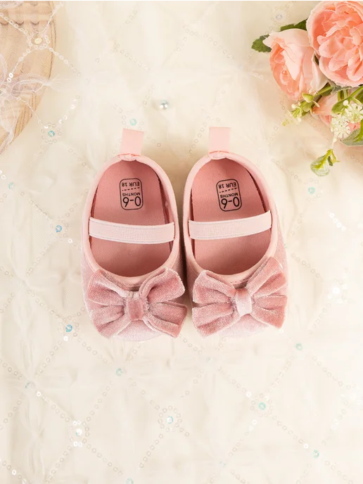 Kidsun Пинетки для новорожденных, розовый, фото 4