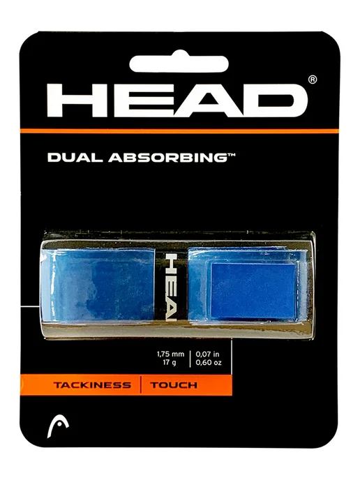 HEAD Обмотка для ракетки Grip Dual Absorbing синяя, 1шт, 1 шт