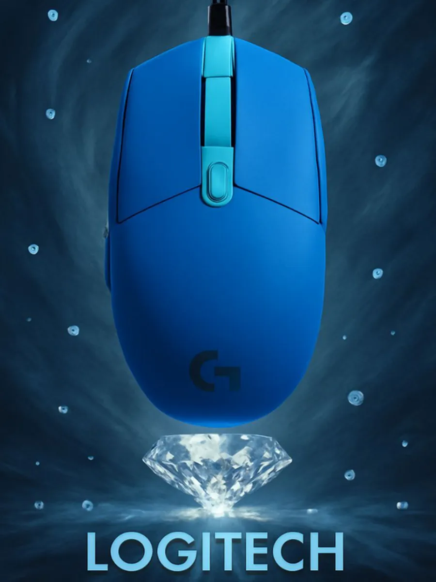 LOGITECH Проводная игровая мышь G102 Lightsync RGB