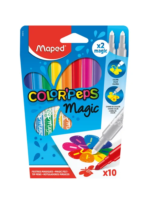 MAPED Фломастеры 8 цветов меняющие цвет, 8 цв., фото 2
