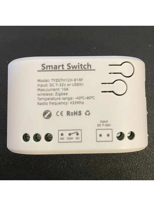 无品牌 Tuya Smart Zigbee выключатель с датчиком температуры, пассив…, вариант, фото 2