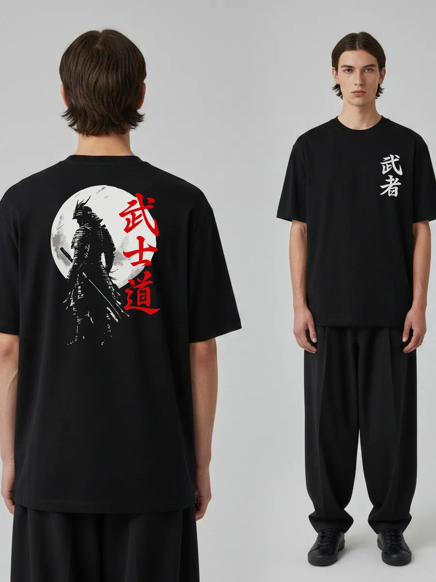 Футболка самурай японский samurai
