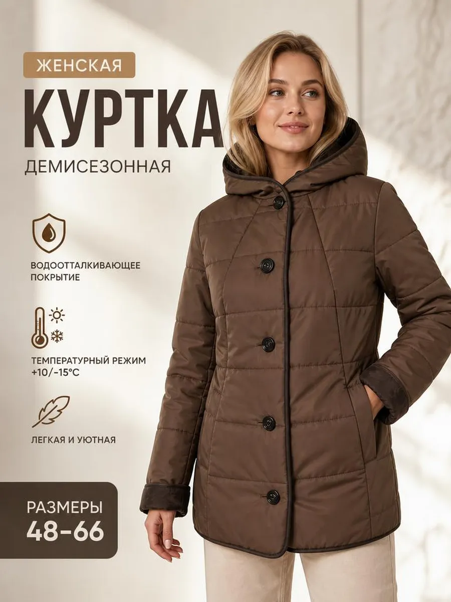Куртка на пуговицах