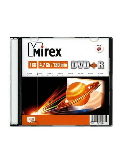 Mirex Диск DVD+R Slim Case, вариант