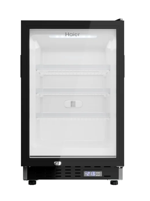 Haier Морозильный шкаф вертикальный MSF100, 100 литров, черный