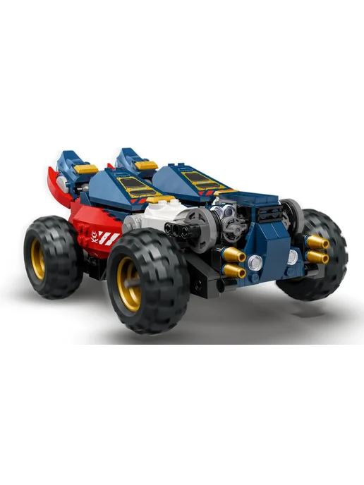 LEGO Конструктор NINJAGO 71834 Ультракомбайн Зейна 4 в 1, синий, фото 7