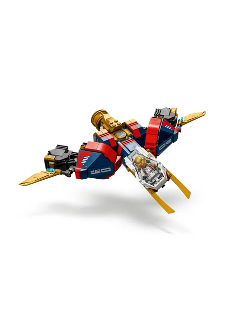 LEGO Конструктор NINJAGO 71834 Ультракомбайн Зейна 4 в 1, синий, фото 8