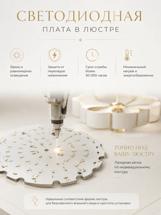Maestro De Luce Люстра потолочная светодиодная для зала, серый, фото 5