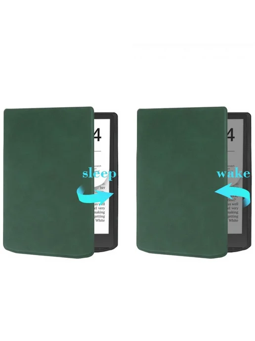 MyPads Тонкий чехол для Pocketbook 743 Inkpad 4 Color 2, зеленый, фото 6