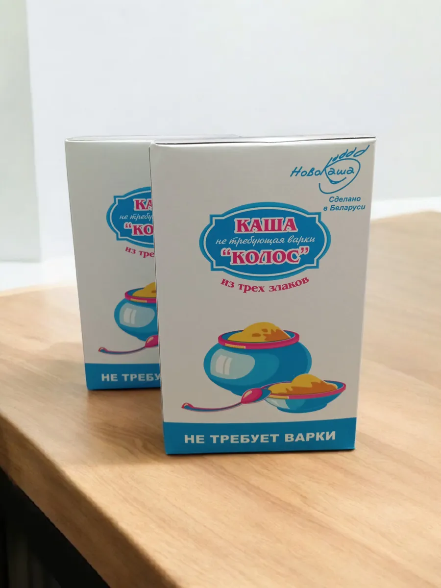 Каша "колос"из трёх злаков