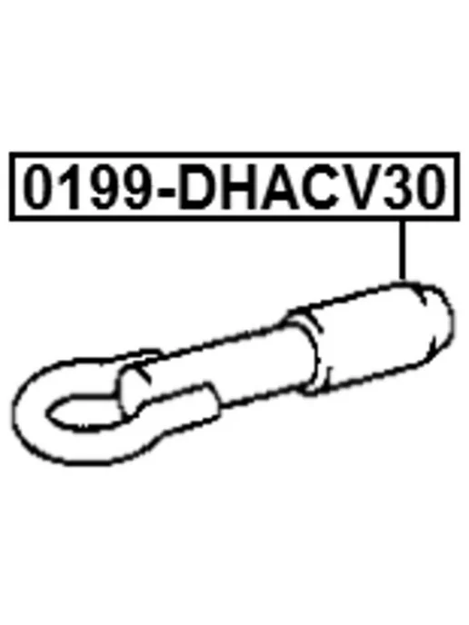 FEBEST Крюк буксирный Lexus Es2 350 300h Asv6, Avv60,Gsv60 2012.06-, вариант, фото 2