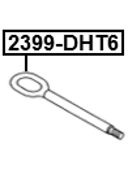 FEBEST Крюк буксирный VOLKSWAGEN T5 Multivan 03- 2399-DHT6, вариант, фото 2