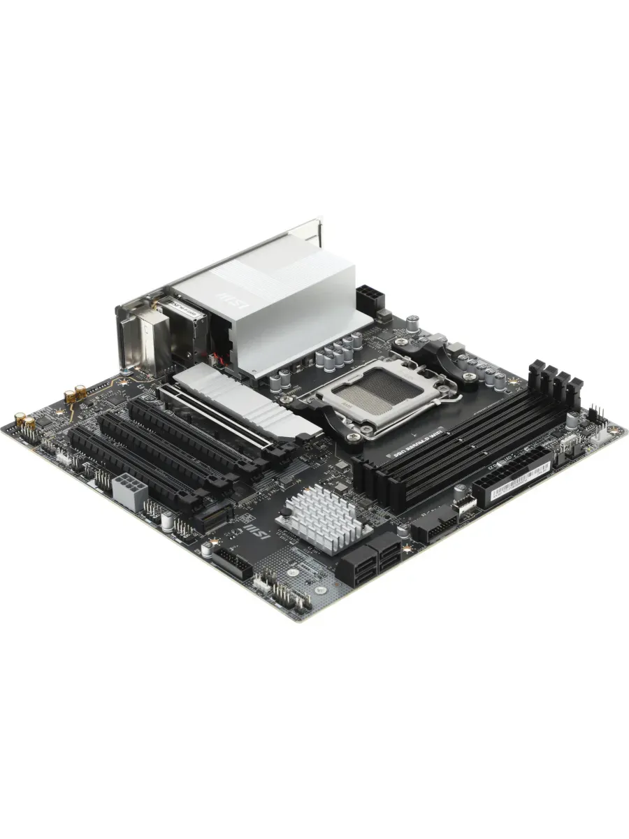 MSI Материнская плата am5 PRO 4xDDR B850M-P WIFI AMD B850