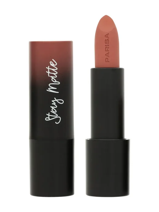 PARISA COSMETICS Помада для губ Stay Matte L-08 матовая, 4 г, 13 Fancy Coffe, 4 г, фото 2