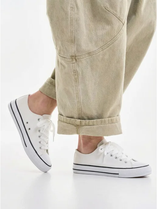 кеды белые (Converse), белый