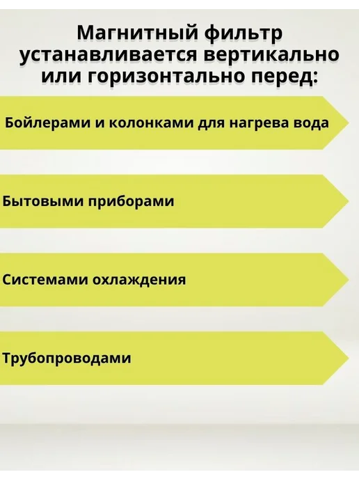 Unicorn Фильтр магнитный 1 2" для умягчения воды UMF MAX 12, вариант, фото 3