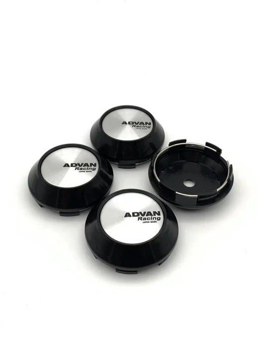 Колпаки на колеса Advan Racing 65 59 мм 4 шт, 4 шт