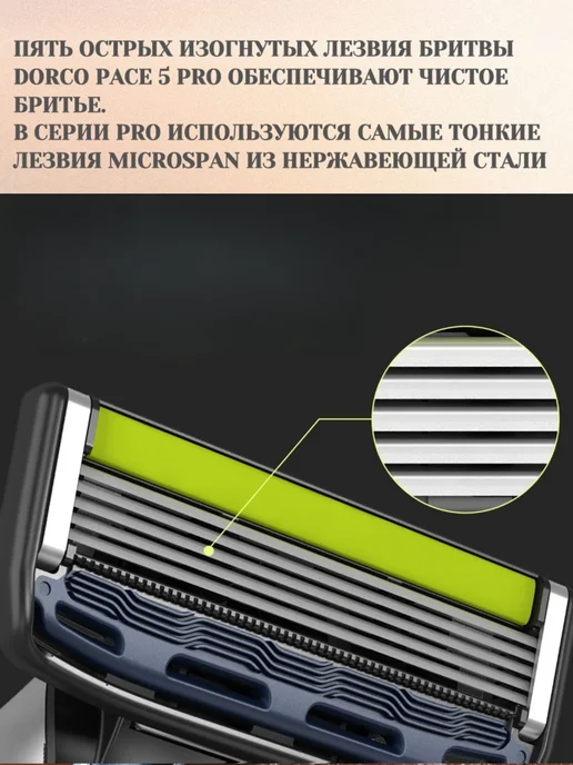 DORCO Pace5Pro Станок для бритья, вариант, фото 6