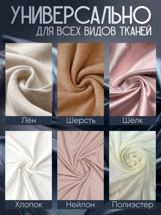 Ручной отпариватель - мини утюг для одежды, голубой, фото 3