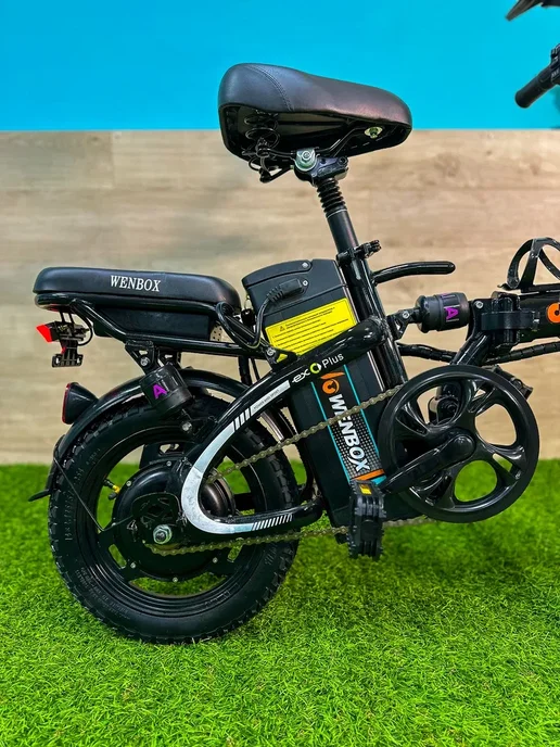 Электровелосипед Мини Wenbox 14-2D 350W, 48V 15Ah, 350 Вт, фото 4
